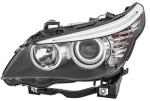 HELLA 009 449-011 Halogen/DE-Headlight - left - for e.g. BMW 5 (E60)