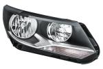 HELLA 010 749-221 FF/Halogen-Headlight - right - for e.g. VW Tiguan (5N_)