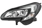 HELLA 011 830-031 Halogen/FF-Headlight - left - for e.g. Opel Corsa E (X15)