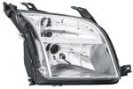 HELLA 246 044-241 Halogen-Headlight - right - for e.g. Ford Fusion (JU_)