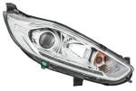 HELLA 354 803-081 Halogen-Headlight - right - for e.g. Ford Fiesta VI (CB1, CCN)