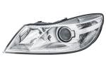 HELLA 247 052-311 Xenon-Headlight - left - for e.g. Skoda Octavia II (1Z3)