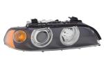 HELLA 008 052-521 Xenon/Halogen-Headlight - right - for e.g. BMW 5 (E39)