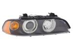 HELLA 008 053-521 Halogen/FF/DE-Headlight - right - for e.g. BMW 5 (E39)