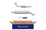 FAURECIA 366 022-651 Front Muffler - Easy2Fit® Kit - for e.g. SKODA FABIA II