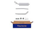 FAURECIA 366 021-361 Front Muffler - Easy2Fit® Kit - for e.g. CITROËN DS4