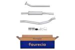 FAURECIA 366 021-511 Front Muffler - Easy2Fit® Kit - for e.g. PEUGEOT 306