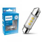 38mm Festoon White Philips Ultinon Pro6000 LED Bulbs (Single)