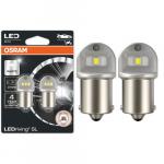 207 OSRAM LEDriving SL Range (R5W) LED Upgrade Bulbs (White) - Pair