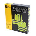 AA Family High Visibility Vest Pack