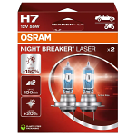 H7 OSRAM Night Breaker Laser 150% Next Generation 12V 55W (Pair)