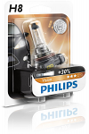 H8 Philips Vision Headlight Bulb (Single)