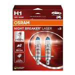 H1 OSRAM Night Breaker Laser 150% Next Generation 12v 55w (Pair)