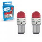 380 Red Philips Ultinon Pro6000 LED Bulbs (Pair)