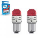 382 Red Philips Ultinon Pro6000 LED Bulbs (Pair)