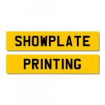 Show Plate Printing: Customised & Personalised Show Plates