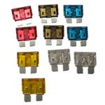 Mix pack of ten Plug-in Spade fuses