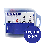 H1 - H4 - H7 ABD Prime Universal Spare Bulb Kit